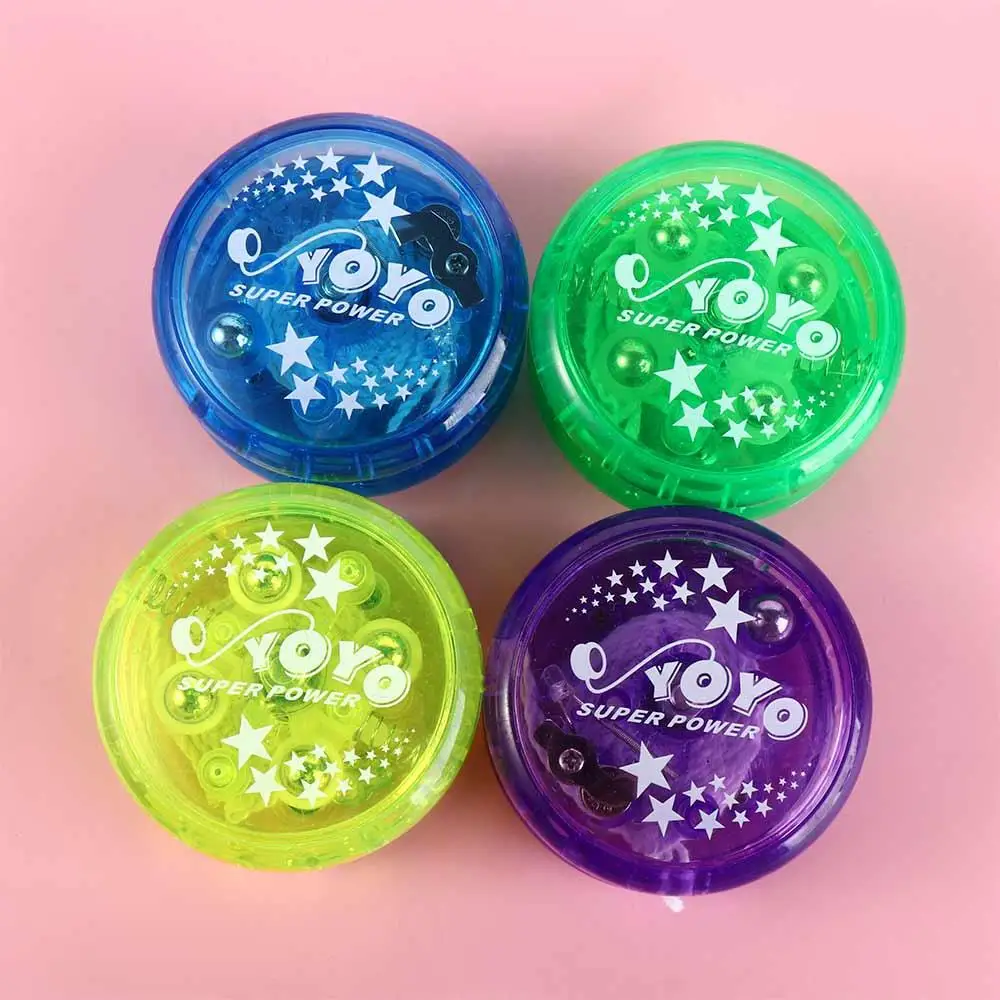 Entertainment High-speed Yoyo Ball Luminous Responsive Flashing YoYo LED Light Brain Game YoYo Toy Children Kids