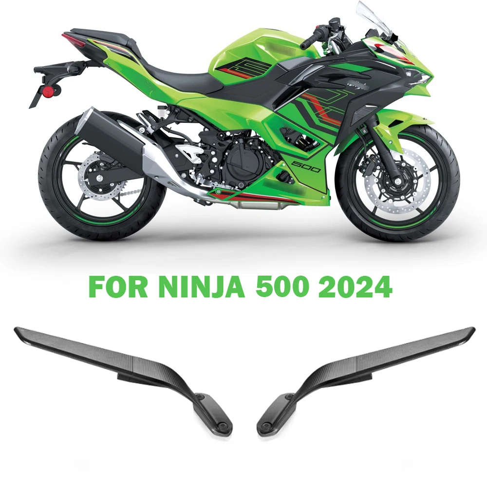 

Для NINJA 500 NINJA 500 SE 2024, аксессуары для мотоциклов, зеркала заднего вида, регулируемое зеркало заднего вида ninja 500