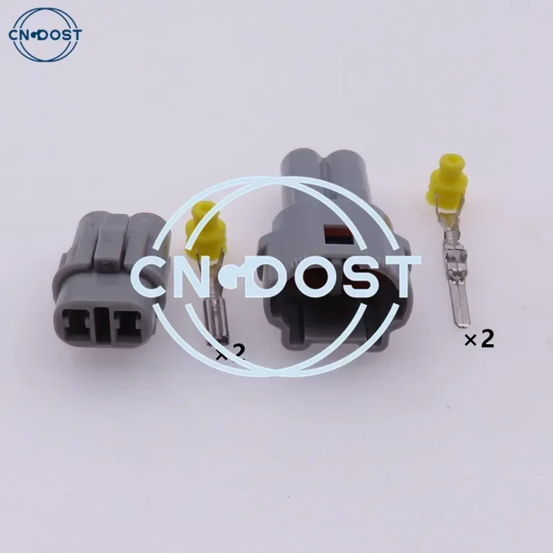 1 Set 2 Pin 6180-2321 6187-2311 Kit MT Sealed Automotive Plug Automobile Connector AC Assembly For Honda
