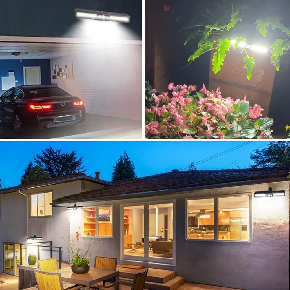 Hot Sale-Clip On Solar Motion Lights Outdoor 2 Pack Fence Lights Outside For Fence Garage Camping