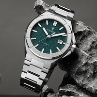 CADISEN 2025 New Mens Watches Luxury Automatic Watch For Men NH35A Mechanical 40MM WristWatch Stainless Steel AR Sapphire glass