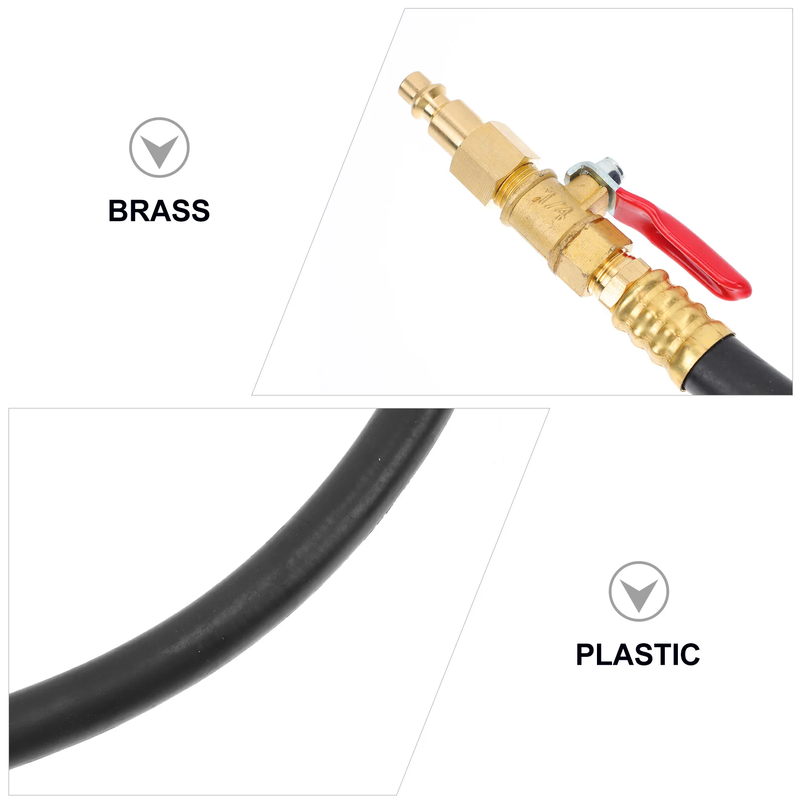 

1Pcs Winterize Blowout Adapter Quick Connect Plug Adapter Garden Hose Sprinkler System Prevent Freeze Connector