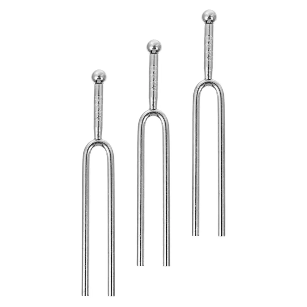 

3 Pcs Guitar Tone Fork Tuning Bass Giant Music Accessories Musical Instrument Metal Turning Forks Tuner Guitars