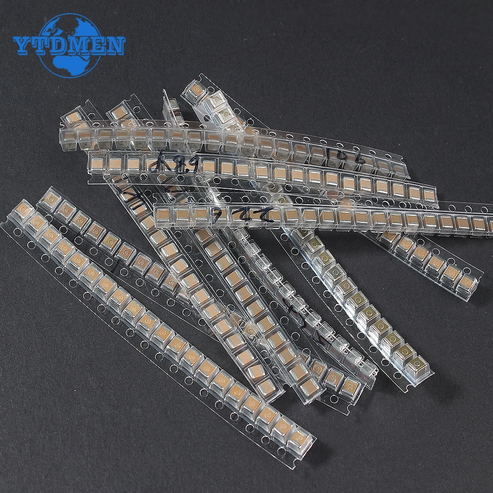 200PCS Capacitor SMD 1210 Assorted Set 0.1UF ~ 100UF 10 Kinds*20pcs Capacitors Pack 0.1UF 0.47UF 0.68UF 1UF 2.2UF 10UF 100UF