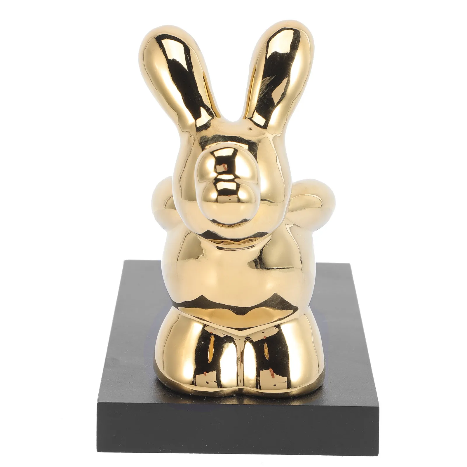 Exquisite Wine Bottle Holder Rabbit Design Decorative Stand for Red Wine Whiskey Storage and Organization Bottle Holder - view 6