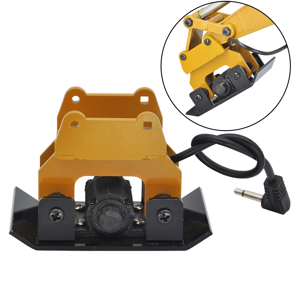 

HUINA RC Electric Vibrating Rammer Bucket For 1550 / 1580/ 1592/ 1593/ 1594 Excavator Road Rammed Vibration Leveling Rammer Part