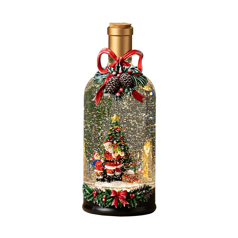 Christmas Floating Bottles, Wine Bottles, Music Boxes, Crystal Balls, Luminous Decorations, Children's Gifts