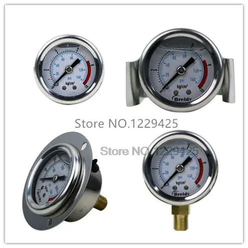 

YN40 YN40Z YN40ZV YN40ZT Shock-proof Pressure Gauge YN-40 YN-40Z YN-40ZV YN-40ZT Oil Pressure Gauge Hydraulic Pressure Gauge