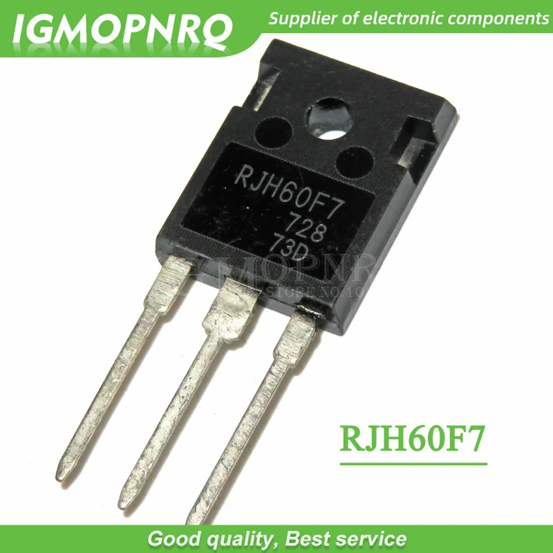 5Pcs RJH60F7DPQ TO-247 RJH60F7 TO-3P 600V 50A new original