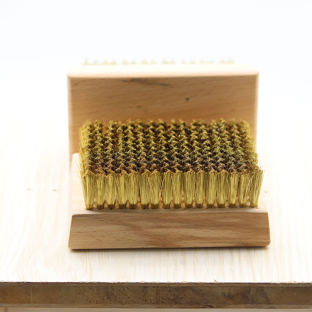 Copper Wire Brush for Cleaning Metal Anilox Roller and Gravure Roller