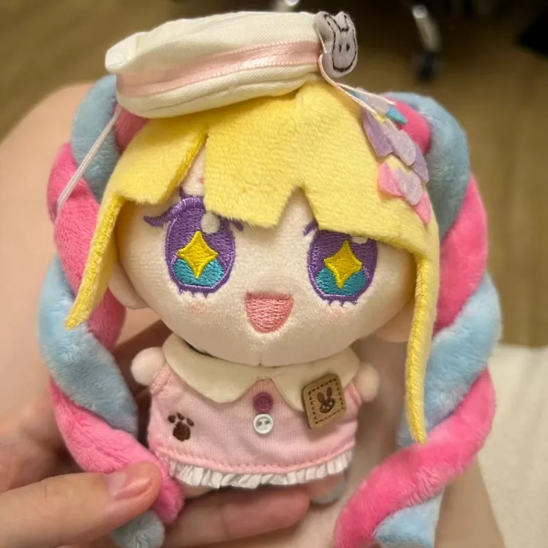 Cute Needy Streamer Overload Plush Set 2Pcs Ame KAngel Mini Cotton Doll Game Character Keychain Pendant Fans Backpack Decor Gift view 2
