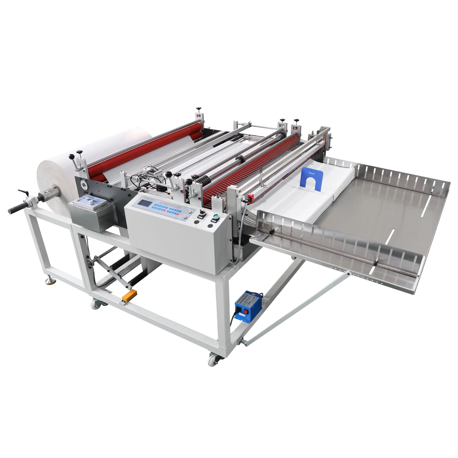 Fully Automatic Unwinding Vertical and Horizontal Cutting Machine Roll Paper Roll to Sheet Cutter