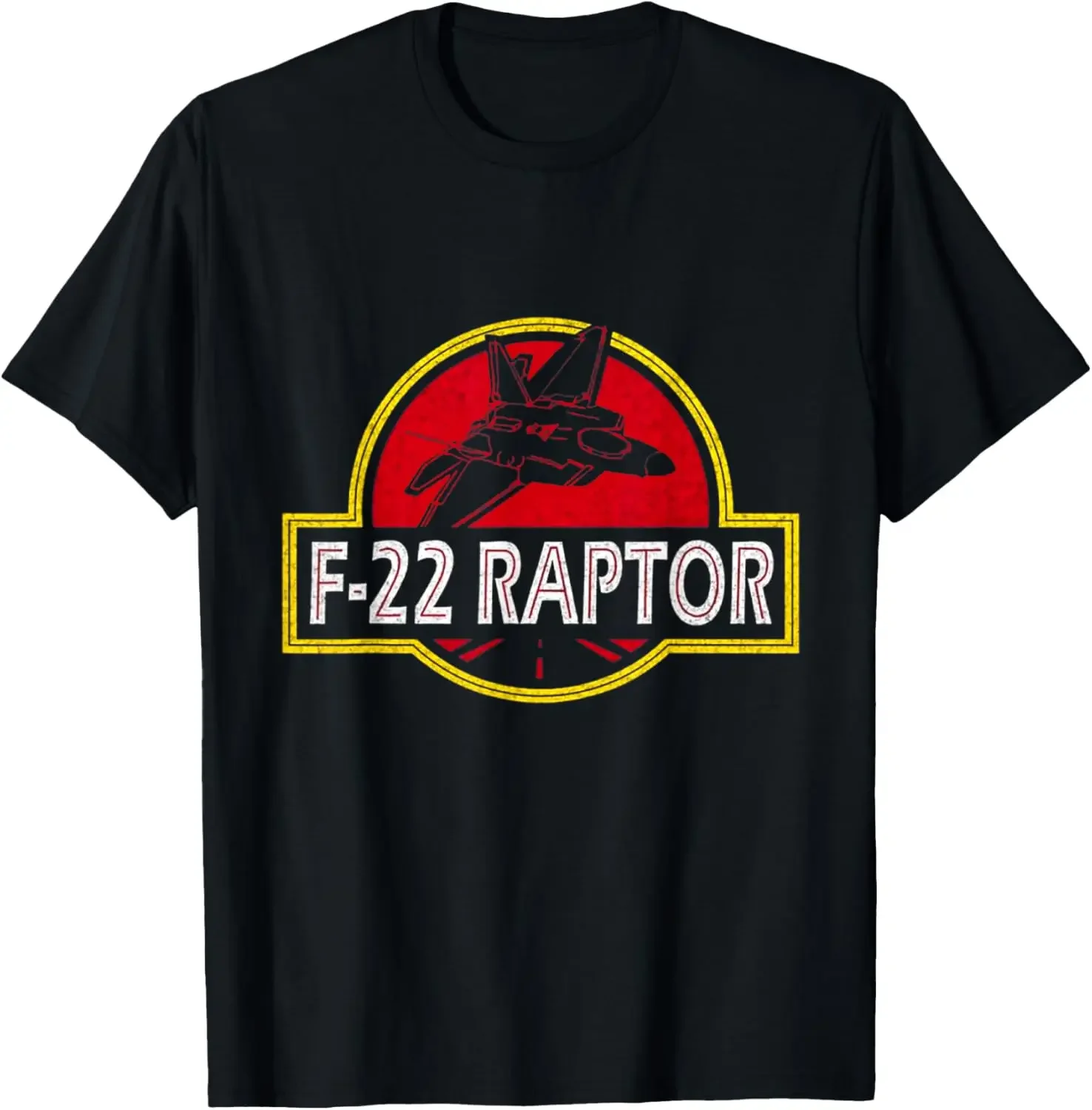 F22 Raptor Fighter Jet Pilot Airplane 4th of July Vintage T-Shirt