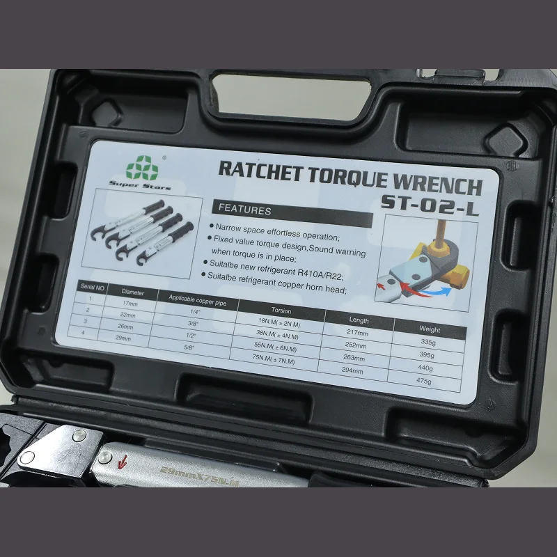 

Mini Split Torque Wrenches Superstars ST-02-L