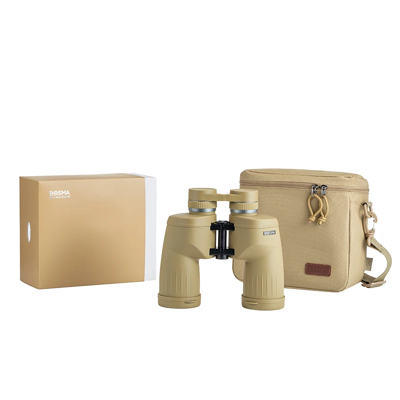 BOSMA-Desert Fox II Binocular, FMC Professional Telescope, Watching Bird Hunting, 10x50, 12x 56ED