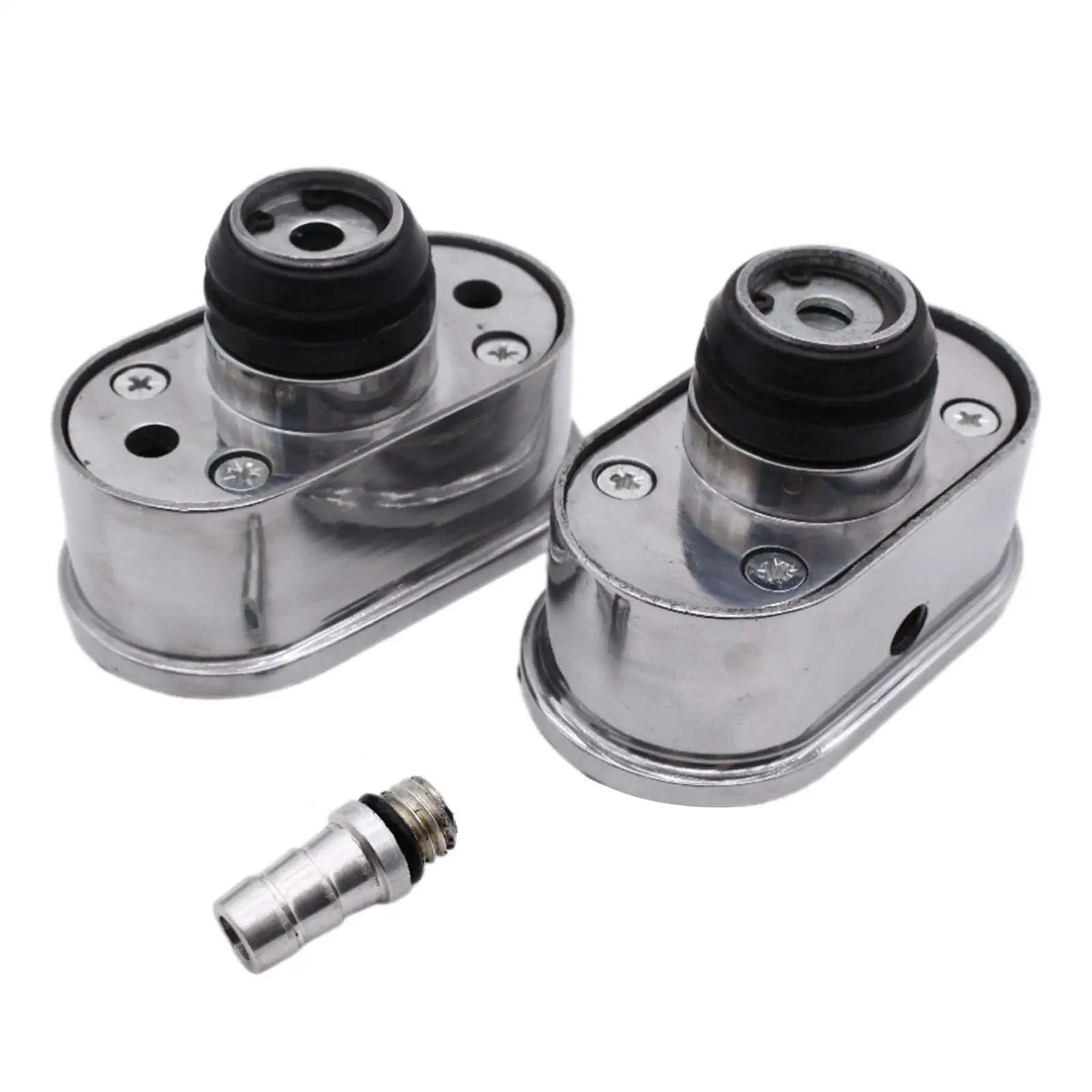 Piezas de reparación de accesorios de aluminio pulido combinado de respiradero Pcv de aire ovalado genérico