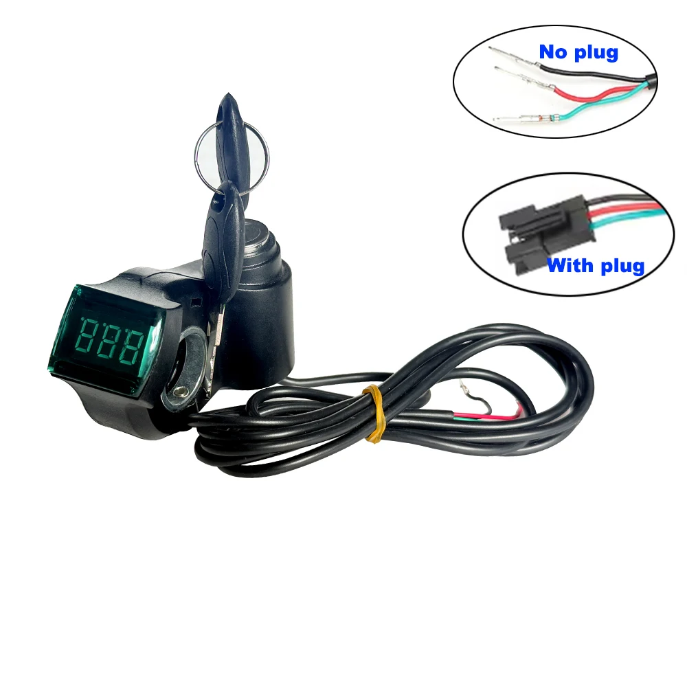 Ignition Lock with 2 Keys for KUGOO M4 PRO Electric Scooter Cylinder Starter Switch Locks Keys Kick Scooter Replacement Parts