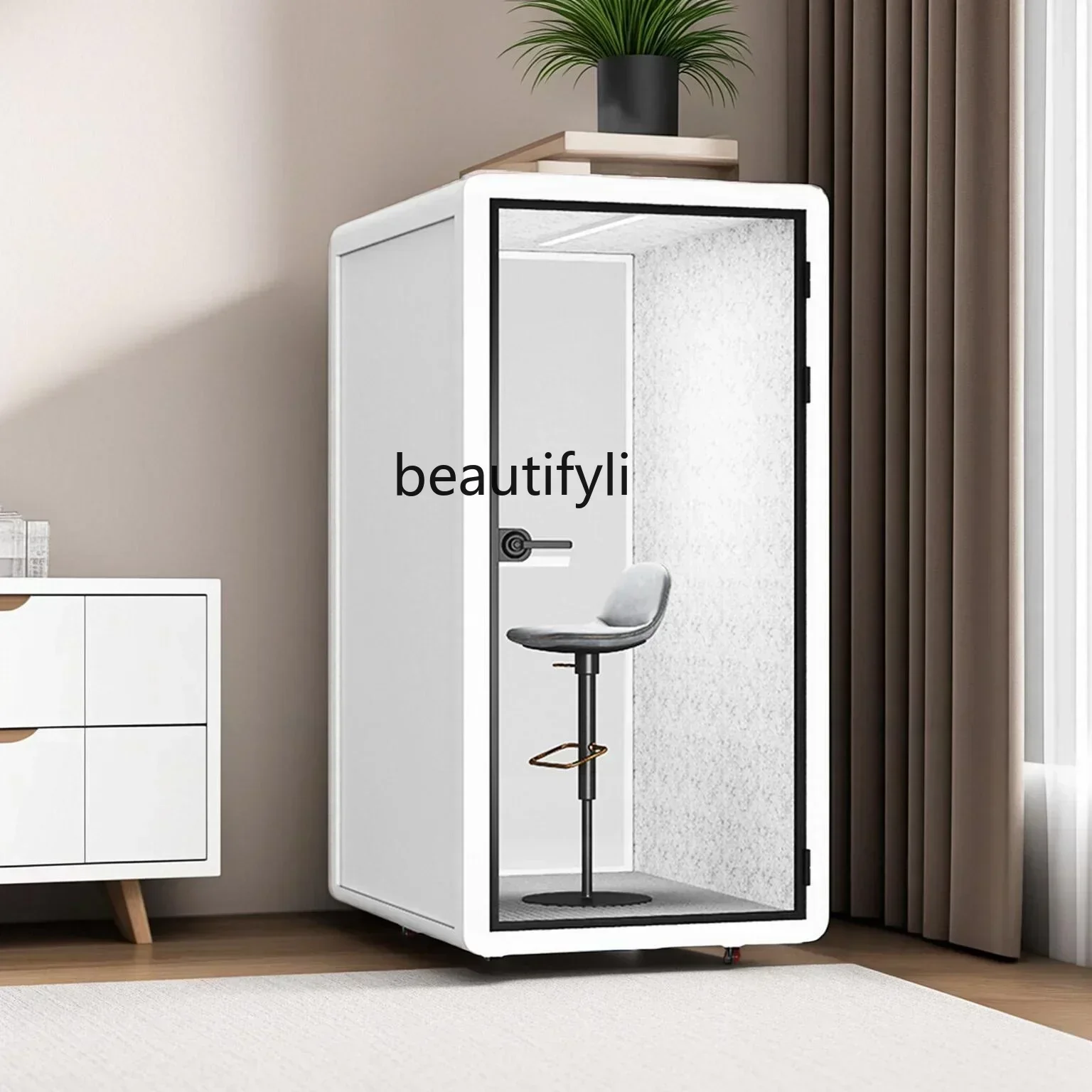 56Soundproof room Silent warehouse Office meeting room Piano room Mobile phone booth Sleeping cabin Song practice