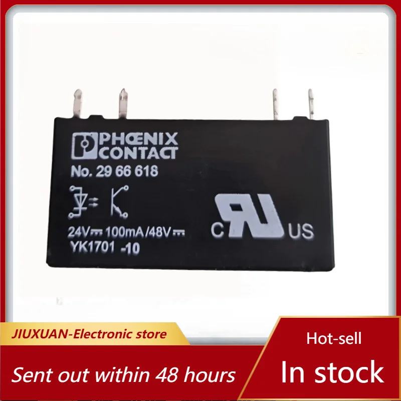 New 1pcs/lot NO.2966618 24V 4pins 24VDC Optocoupler Solid State Relay