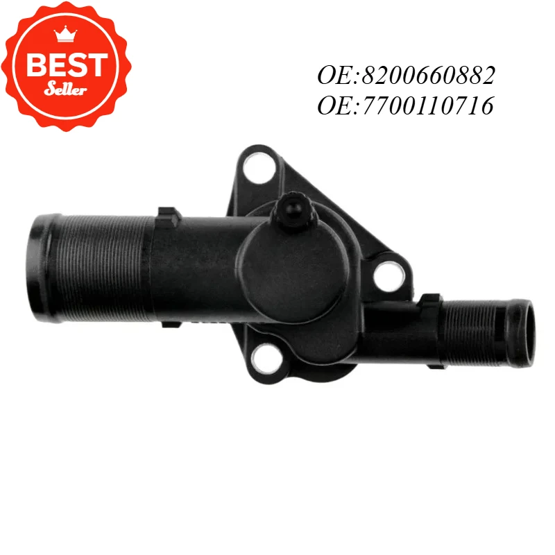 

1106100QAE 8200660882 7700110716 Термостат охлаждающей жидкости двигателя с корпусом подходит для Renault Clio 1993-2021