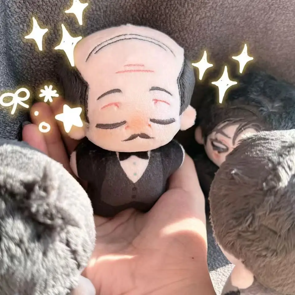 

Alfred Attribute Adorable Plush Doll Printed Nunu Body Pendant Stuffed Puppet Anime Cosplay Keychain Toys Holiday Gift 10cm