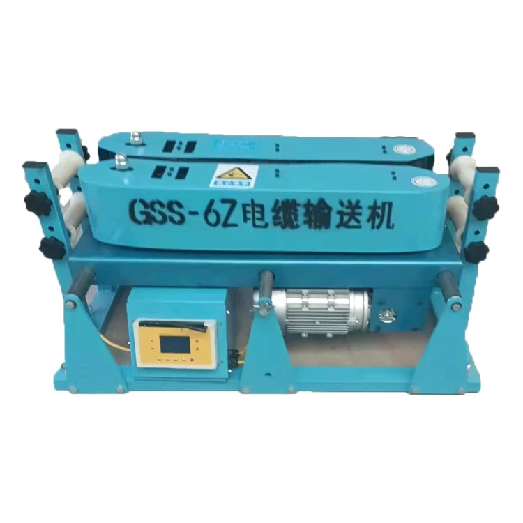 Optical Fiber Laying Automatic Cable Conveyor System Cable Conveyor High-quality Steel Structure Cable Traction Equipment