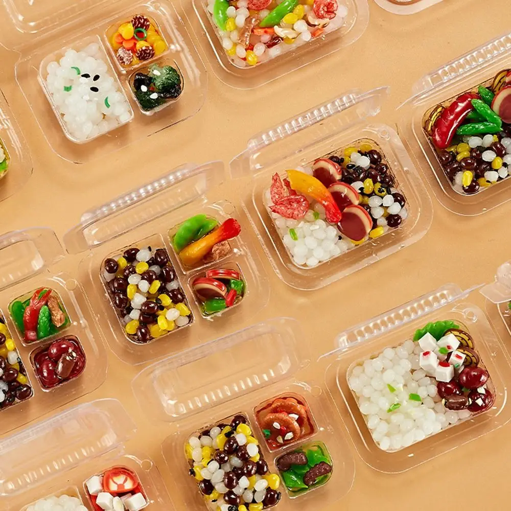 3D Pretend Play Küche Spielzeug DIY Rolle Spielen Mini Fast Food Modell Spielzeug Kreative Realistische Pädagogisches Spielen Haus Spielzeug