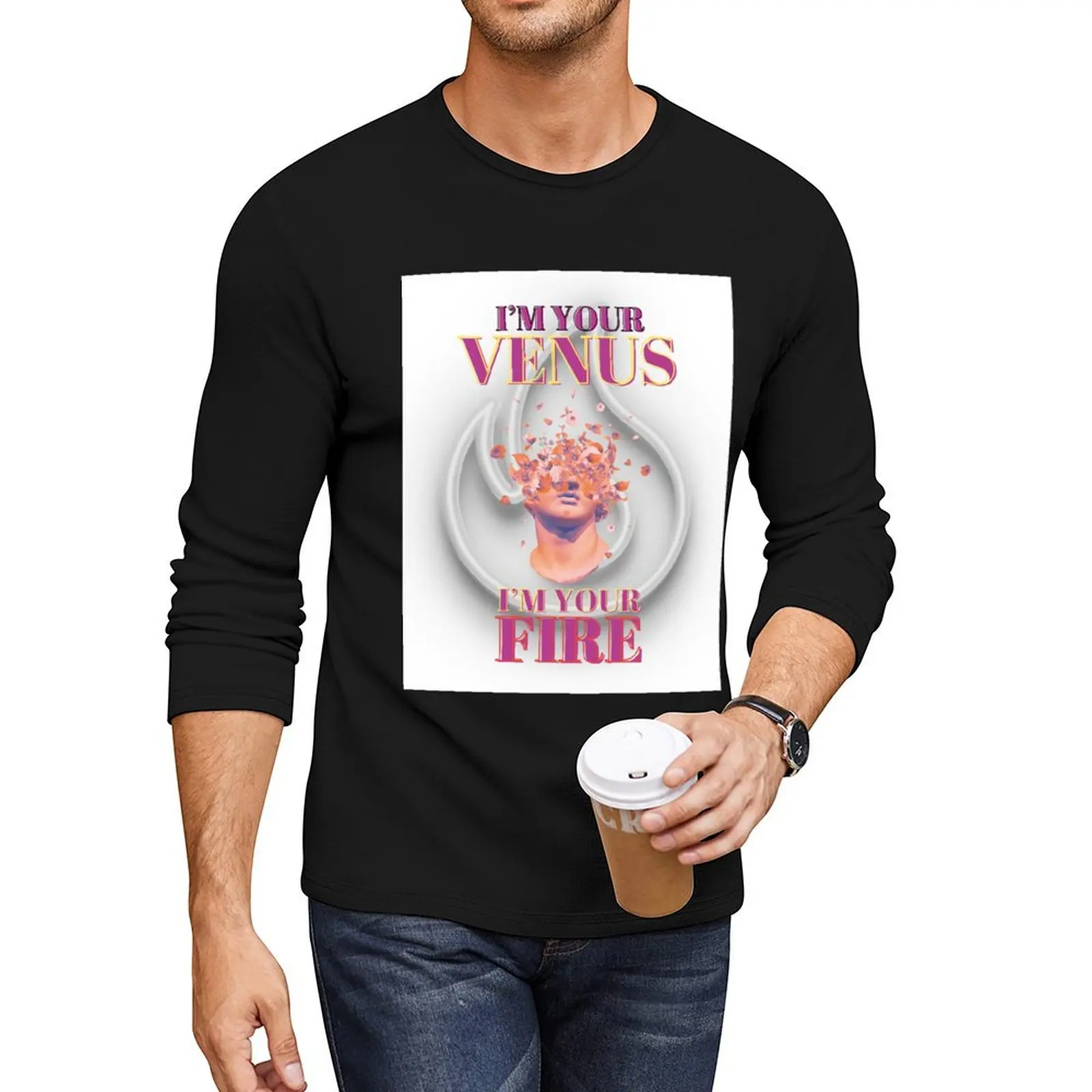 

I'm your Venus, I'm your Fire (Bananarama) Long T-Shirt tees graphic t shirt oversized t shirt men