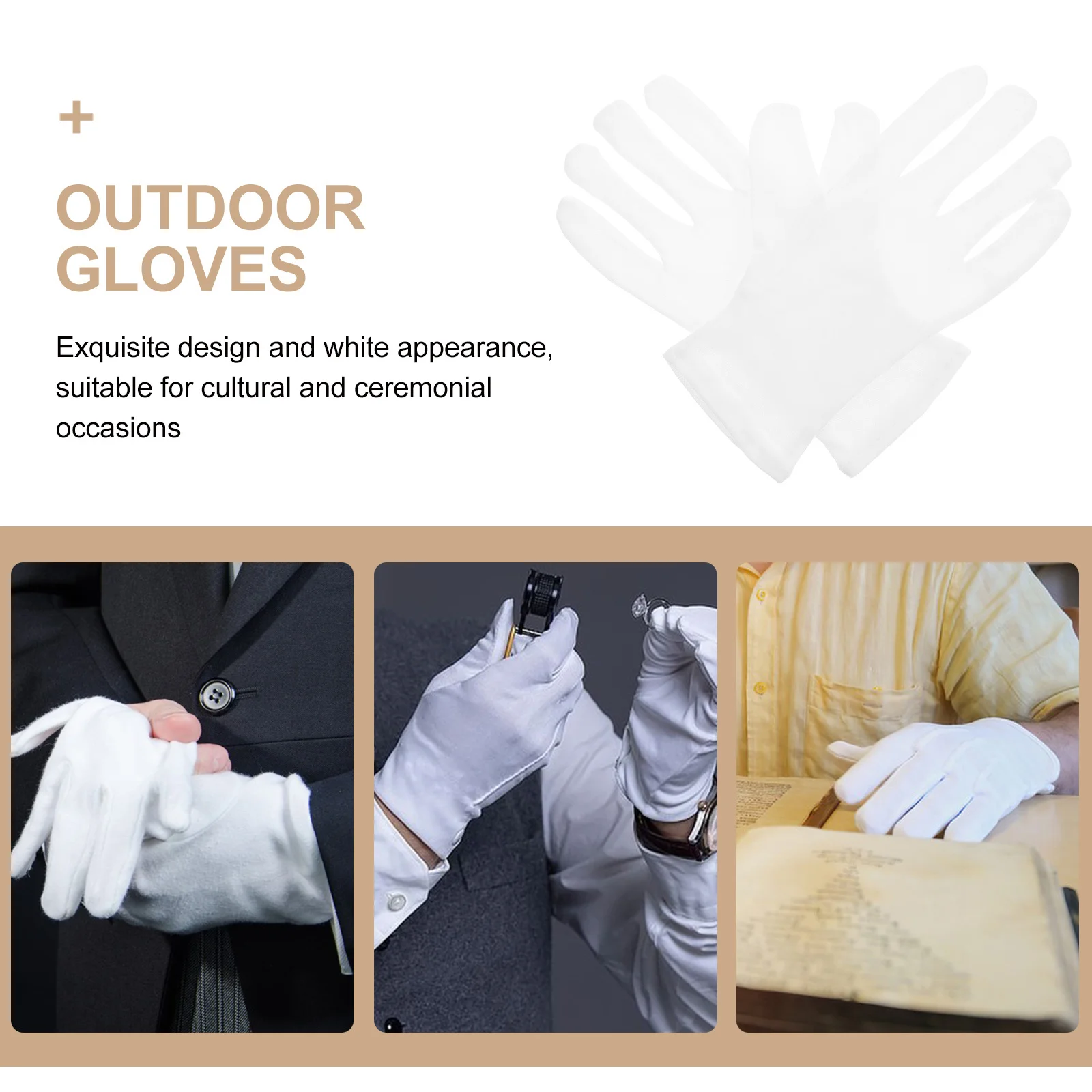 قطعتان من قفازات العمل لحماية العمل مقاس كبير، قفازات حديقة خارجية مريحة من القطن للعمل والسلامة شديدة التحمل