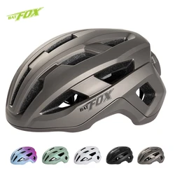 BATFOX New abus road bike cycling helmet 2024 aero professional road bike helmet integral Ultralight men women bicycle helmet