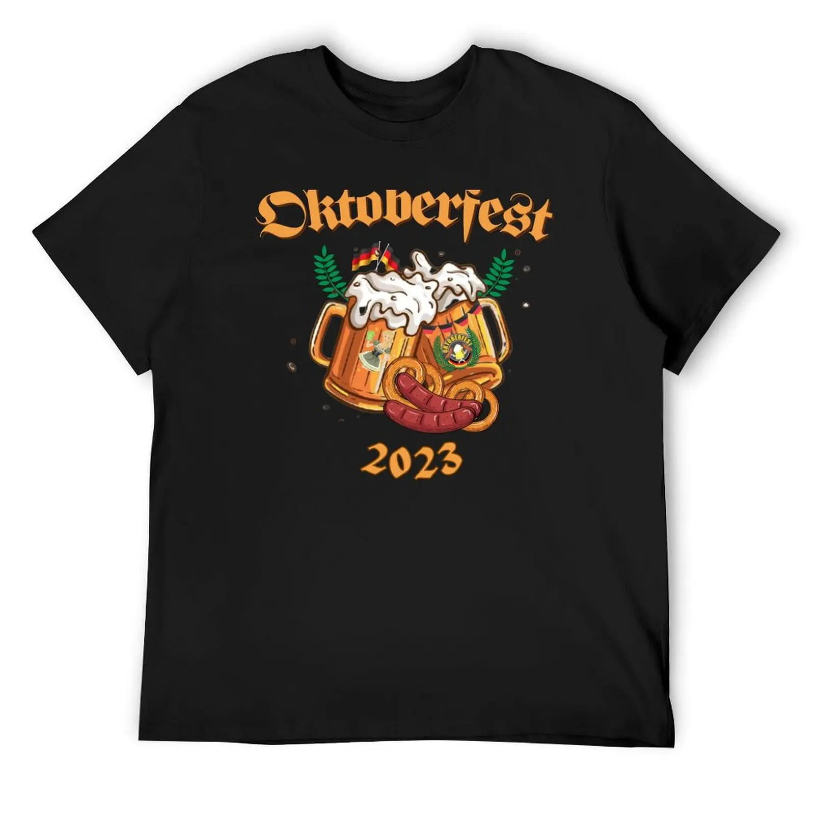 2023 Oktoberfest Beer Festival Gear T-Shirt oversizeds quick drying Short sleeve tee men