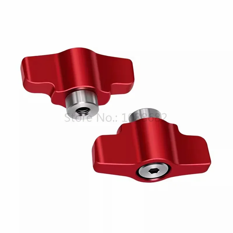 Alumínio fêmea parafuso adaptador, Mount Handle, chave de mão, braçadeira ajustável, bloqueio parafuso adaptador, câmera de fotografia, M5
