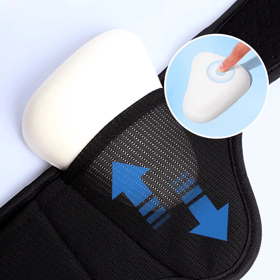 Hernia Belt Truss For Inguinal Hernia Support Brace Pain Relief Recovery Strap Breathable Belts + 2 Removable Compression Pads