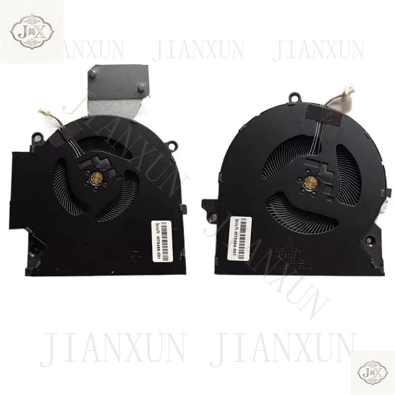 New CPU GPU Cooling Fan 5V For HP Shadow Sprite 7 OMEN 16-B 16-C TPN-Q265 TPN-Q267 Laptop Cooler Fan