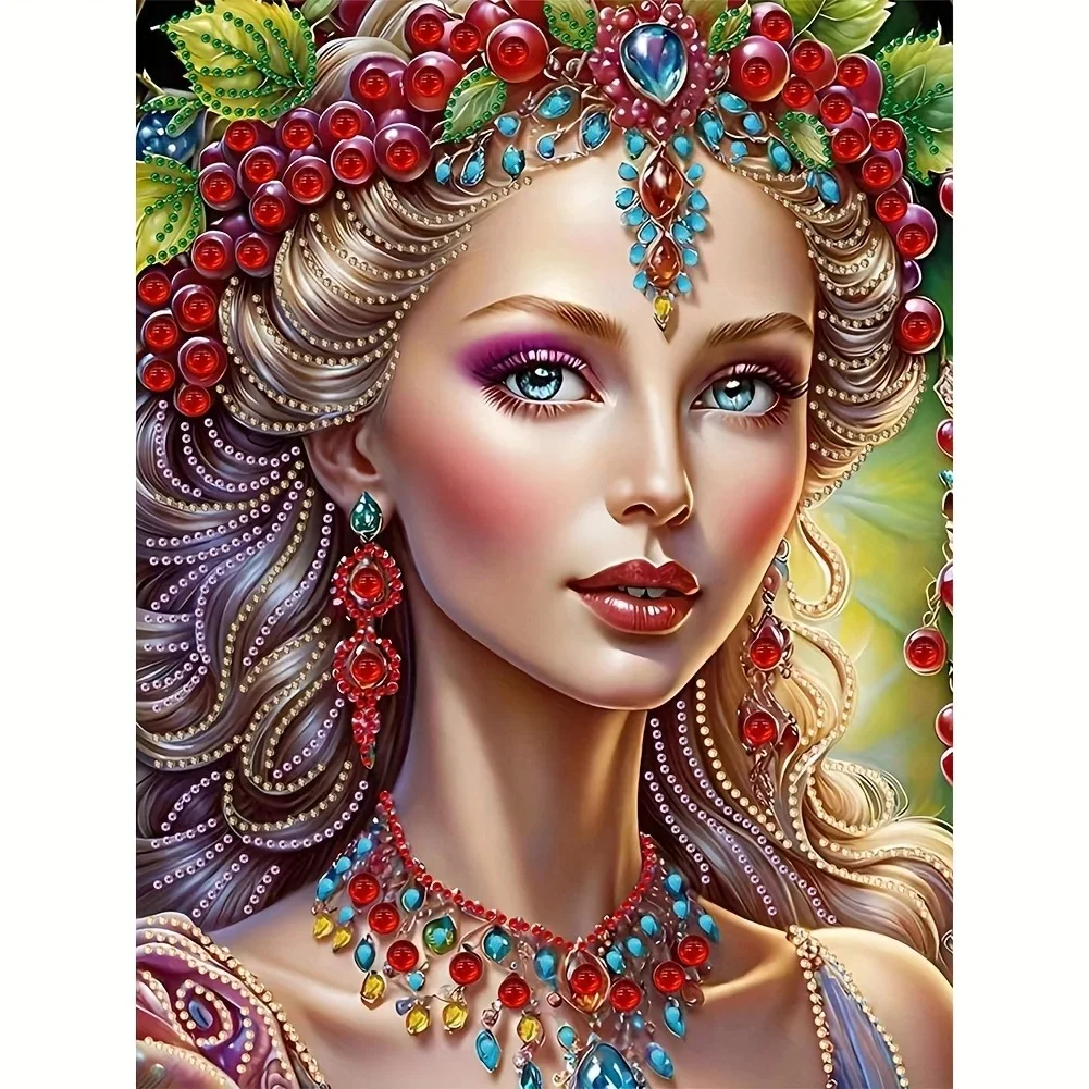 30x30cm 5D DIY Landscape Alien Diamond Painting Kit Handmade Floral Painting Drill Wall Decor Craft Embroidery Art Decor Gift