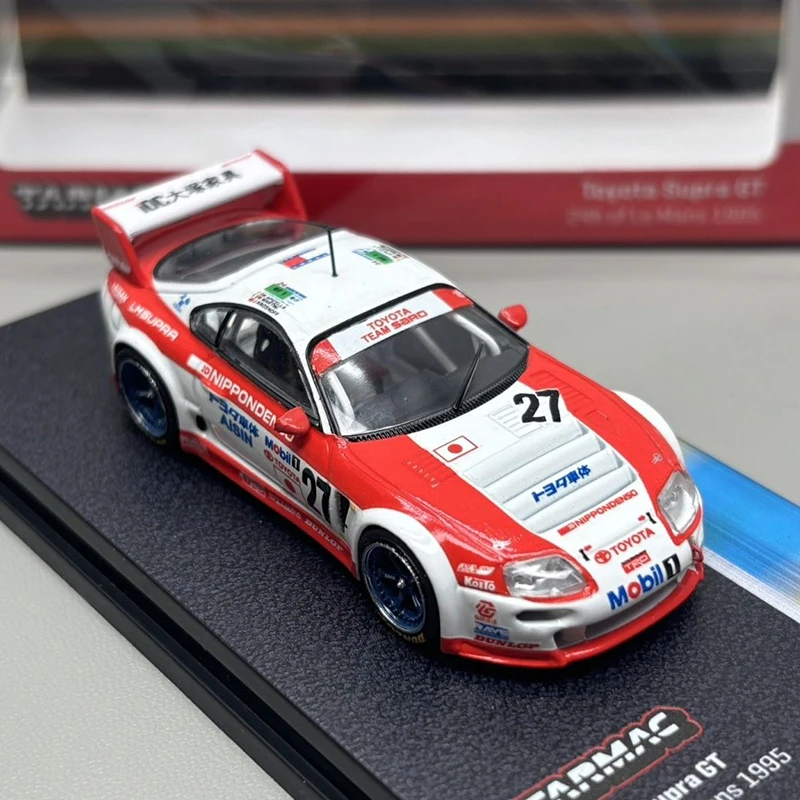 

TW 1:64 Supra GT 24H of Le Mans 1995 года, легкосплавный автомобиль, литье под давлением и игрушечный транспорт, модель автомобиля, миниатюрная масштабная модель автомобиля для детей