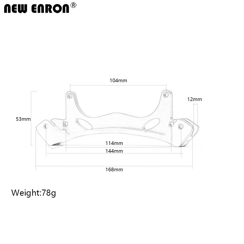 NEW ENRON 87551 & 85422 Aluminum Alloy Front & Rear Shock Brace Set for RC Car HPI 1/5 Flux RTR Baja 5B 5R SS 5T 2.0 Rovan Buggy