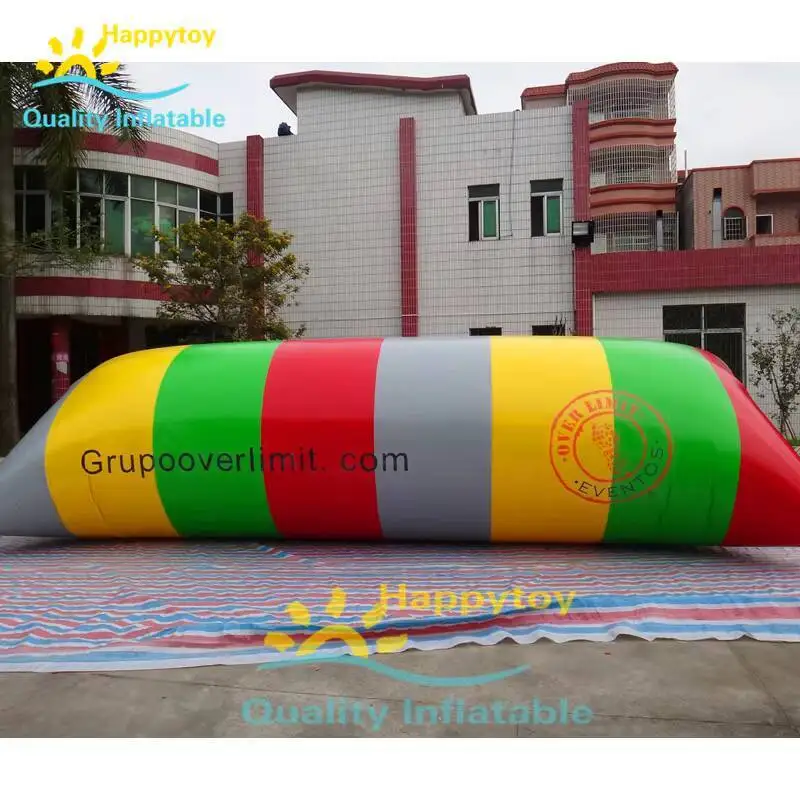 Crazy Inflatable Water Blob Rental, Adult Lake Water Blob Jump On Sale