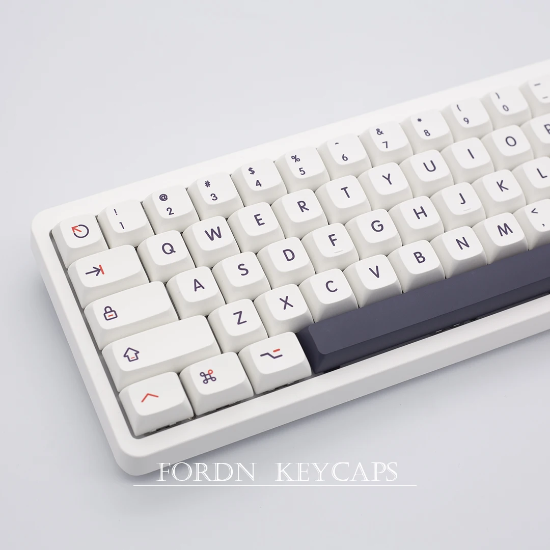 Fendai-teclas personalizadas para teclado mecánico, accesorio de 118 teclas, perfil XDA, PBT, japonés, bonito