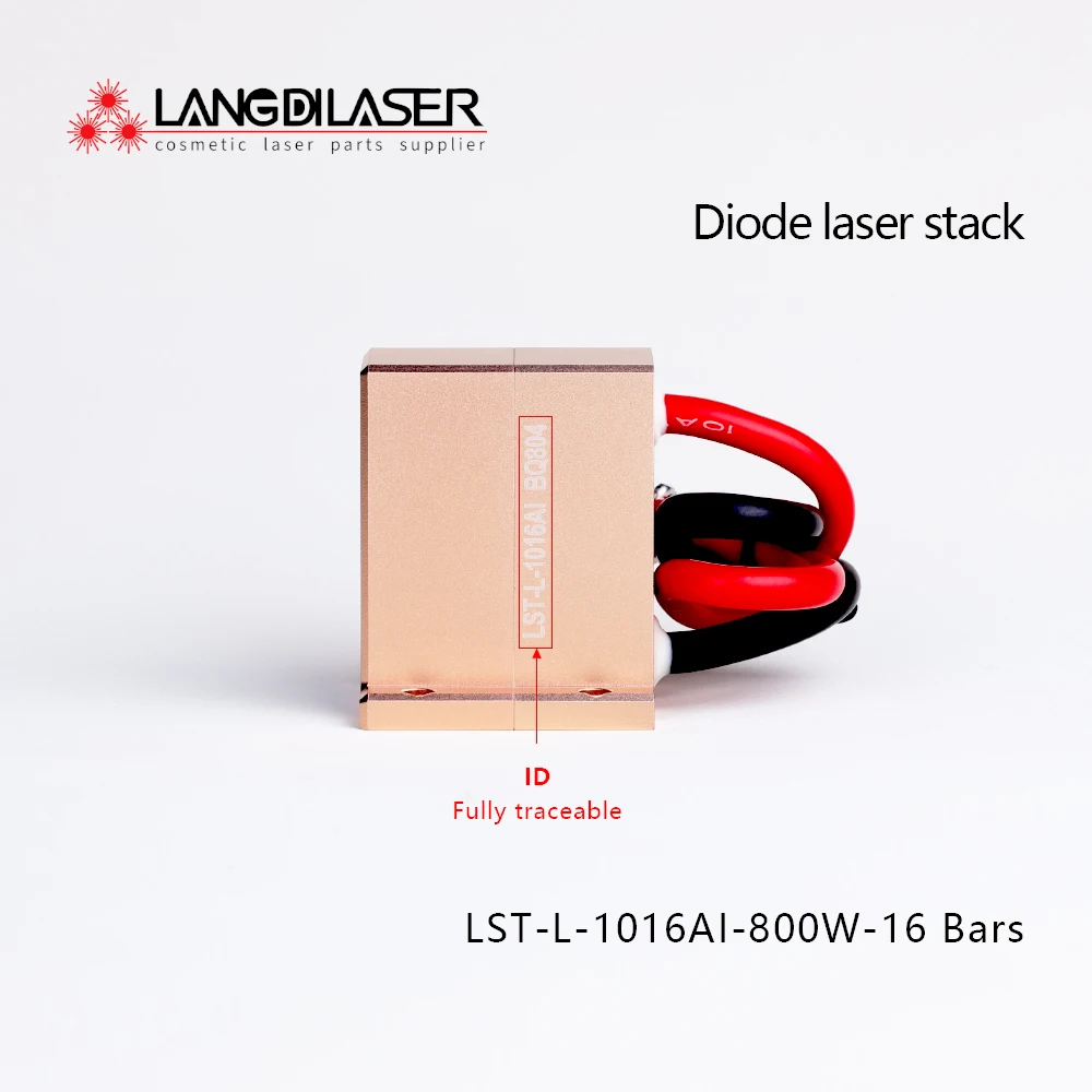 LST-L-1016AI Diode Laser Stack / High Power Supply : 800W / Installation 16 Chips Inside / Each Chip's Power : 50W