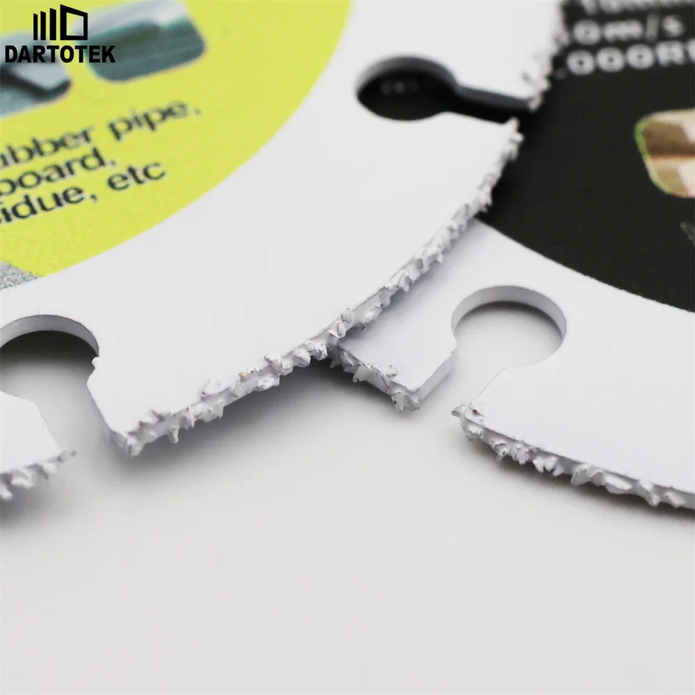 DARTOTEK 3/5/10pcs 75mm Carbide Wood Cutting Disc Circular Saw Blade Set For Wood Plastic Rubber 3inch Woodworking Disc Cutter