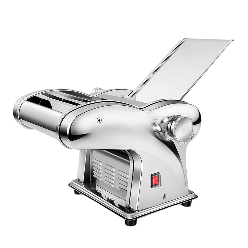 

Stainless Steel Electric Pasta Maker Noodle Maker Pasta Making Machine Dough Roller Cutter Thickness Adjustable for Home Use