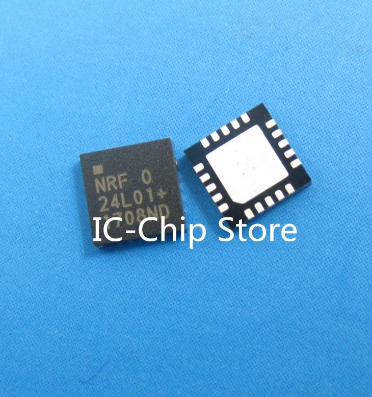 NRF24L01P-R NRF24L01 24L01 + QFN20, lote de 10 a 100 unidades, nuevo y original
