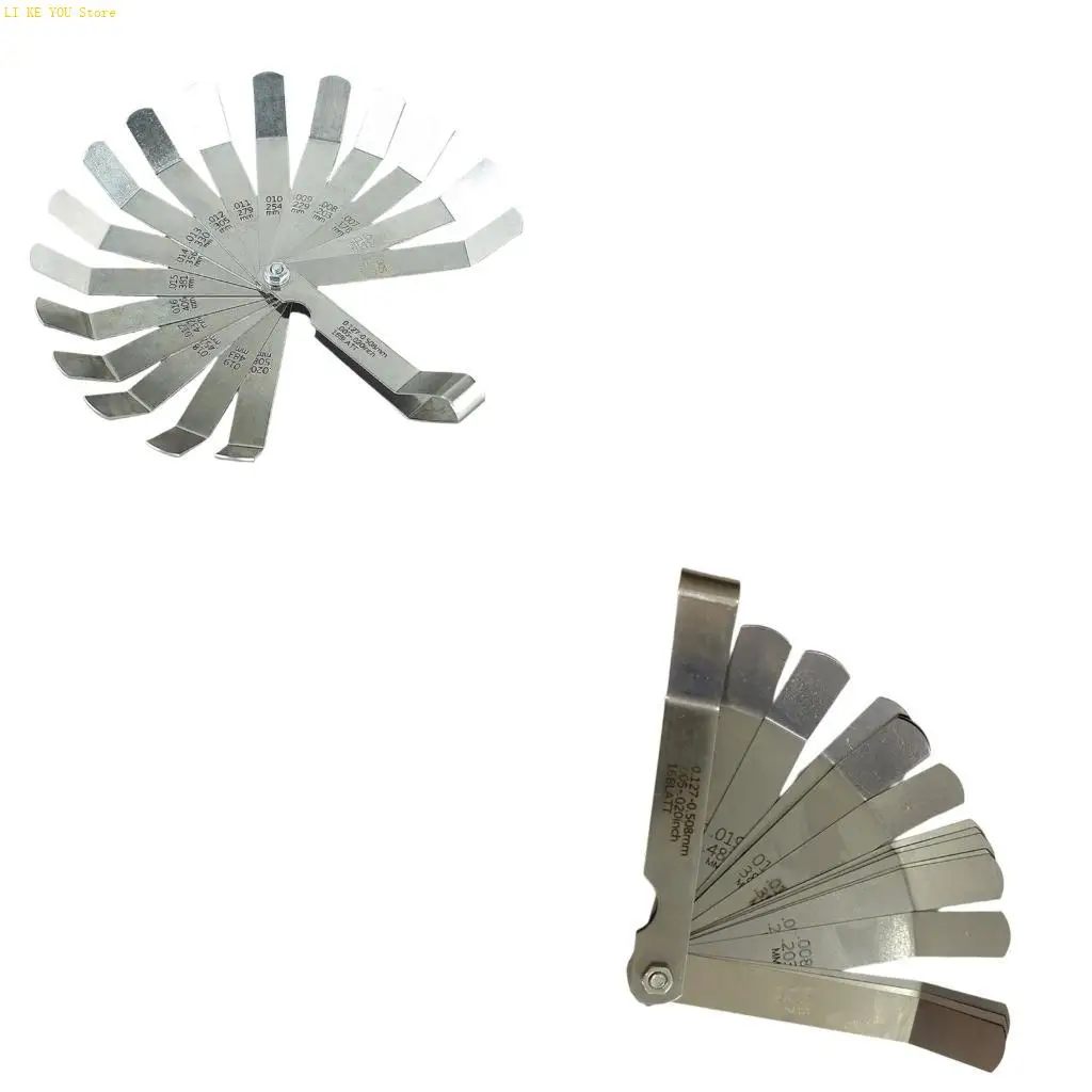 W3JE Steel Feeler Gauges Space Measuring for Tight Space & Complex Space Measurement