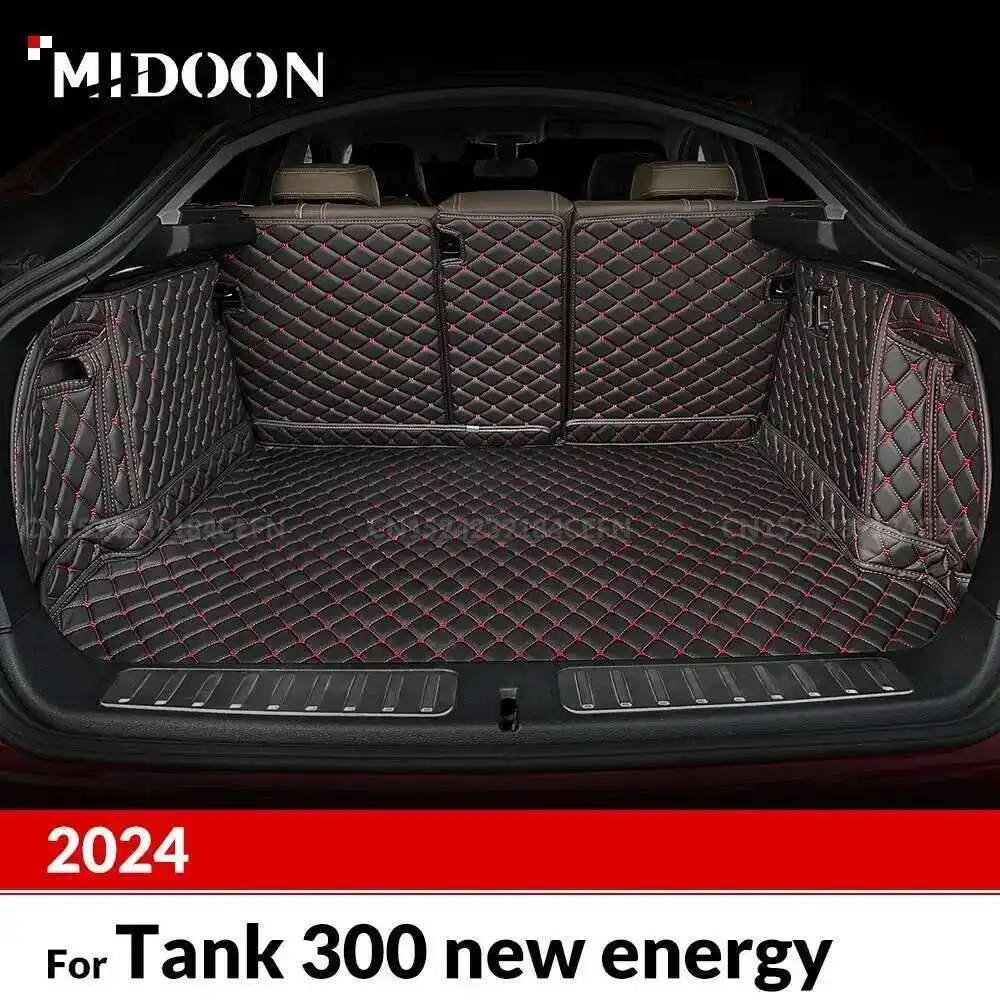

For Tank 300 new energy 2024 Auto Full Coverage Trunk Mat Car Anti-dirty Pad Protective Pad Cargo Liner Interior Accessories
