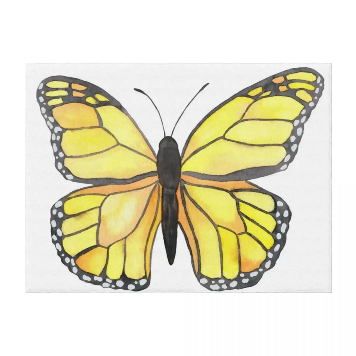 

Yellow Butterfly Throw Blanket Sofa halloween bed plaid Sofas Blankets