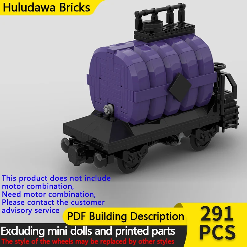 

Модель городской автомобиль MOC, строительные кирпичи, железная дорога, химический поезд, танк, автомобиль, модульная технология, детские праздничные подарки, сборка игрушек, костюм