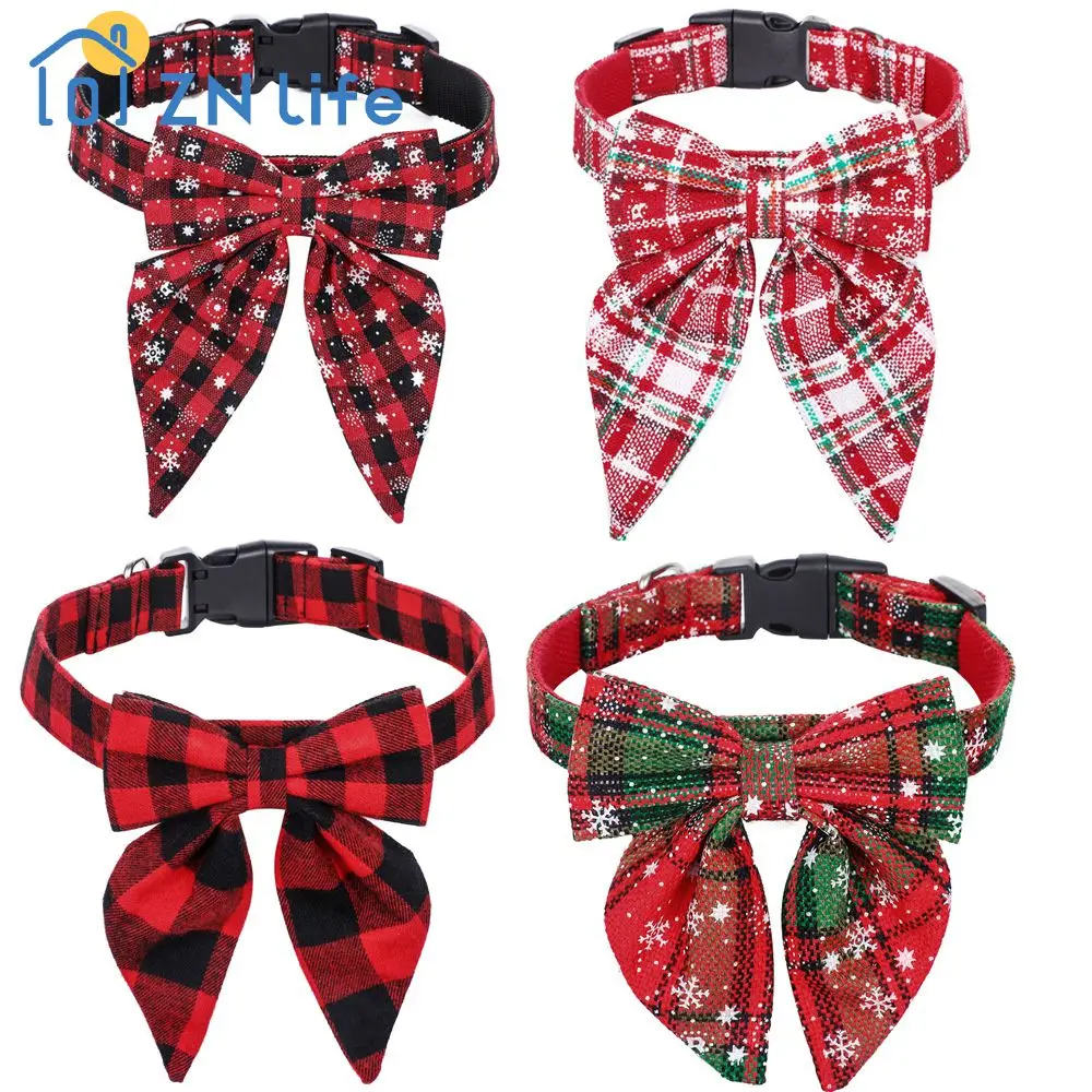 Collar Easy To Adjust Comfortable Fashionable High Demand Dog Best Seller Holiday Dog Collars For Large Breeds Dog Bow Tie