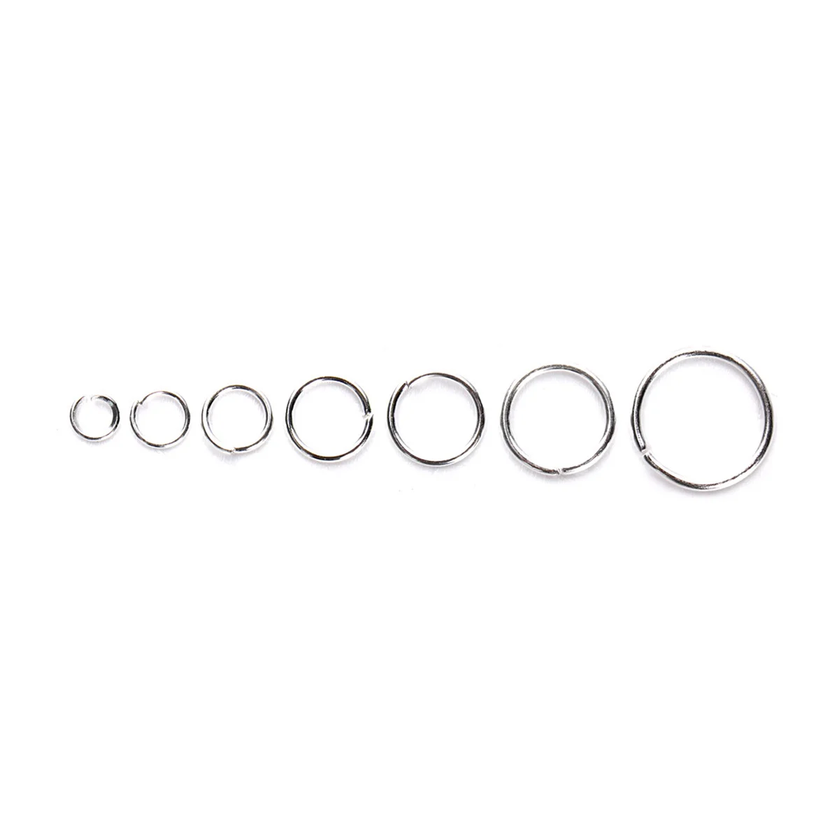 

Opening Jump Rings Sterling Silver Jewelry Making Kit DIY Craft Findings 3-10mm Professional Jewelry Repair Rings