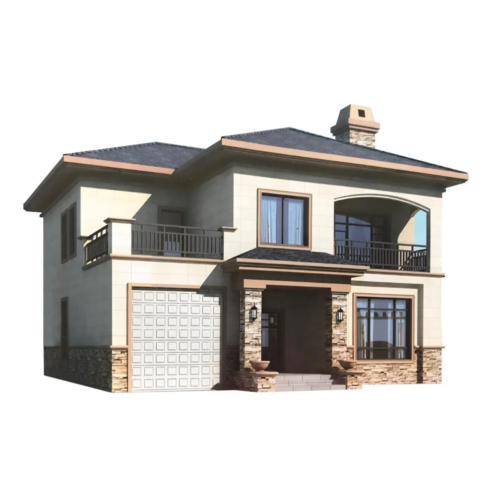Light Steel Luxury Villa Apartment Prefab House with Fast Install for Modern Lifestyle and Structural Reliability